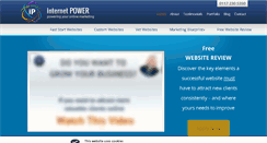 Desktop Screenshot of internetpower.co.uk